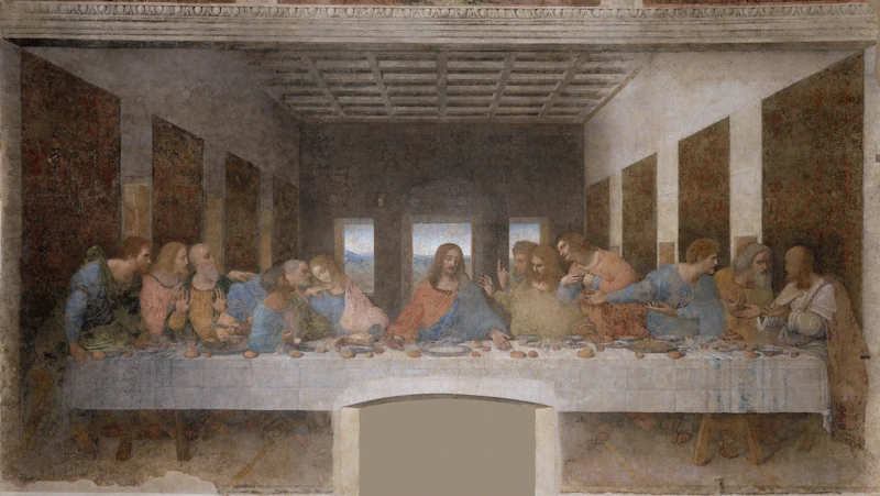 The Last Supper - Leonardo Da Vinci - Konstvärldens Mästerverk